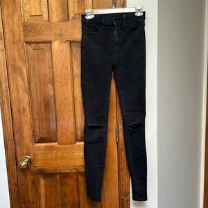 American Eagle next level stretch super high-rise jegging